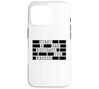 Start A War Distract The Masses Redacted Files Case for iPhone 16 Pro