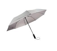 Start and Drive, Travel Umbrellas for Rain, Auto Open Close Durable Strong Compact, Lightweight, Easy to carry, Ideal for Men & Women Umbrella Brolley for Travel (Grey)