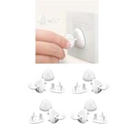 Start and DriveLtd, UK Plug Socket Covers with Key, Baby and childproof Electrical Outlet Protectors for Shock Prevention, Easy Install, Ideal for Kids' Safety and proofing (50 Pieces)