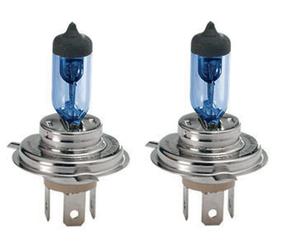 START Blue Power Halogen Bulb Pair for Car Lights 12V 55W P14.5s H1