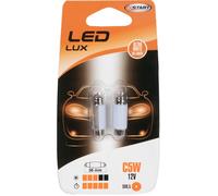START C10W Pair LED Bulbs 8 Led Siluro For Car Lights 12V 10W SV8 5