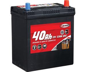 START Car Battery 40AH for Japanese Korean Cars Polo Right Side J37