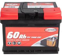 START Car Battery 60AH 12V 540A Right Positive Pole L2 Original Tray