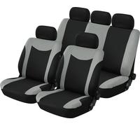 START Complete Set Seat Covers And Headrest Covers Uranus Black Grey For All