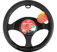 START Deluxe Steering Wheel Cover 37-39 cm Black Comfort Safety