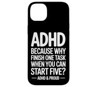 Start Five Tasks ADHD For Neurodiverse Minds Case for iPhone 14 Plus