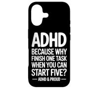 Start Five Tasks ADHD For Neurodiverse Minds Case for iPhone 17