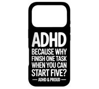 Start Five Tasks ADHD For Neurodiverse Minds Case for iPhone 17 Pro