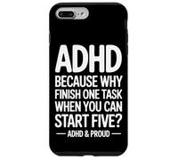 Start Five Tasks ADHD For Neurodiverse Minds Case for iPhone 7 Plus/8 Plus