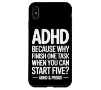 Start Five Tasks ADHD For Neurodiverse Minds Case for iPhone XS Max