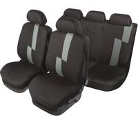 START Full Set Seat Covers Universal Flash Original Black-Grey Durable