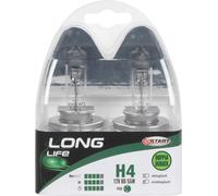START H4 Long Life Original Pair Bulbs for 12V 60/55W P43t Halogen