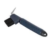 Start Hoof Pick with Brush - Ergonomic Hoof Pick for Horses - Robust Hoof Cleaner 2-in-1 with Non-Slip Handle for Easy and Safe Hoof Care (Dark Blue)