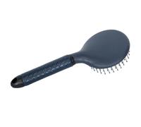 START Horse Brush with Ergonomic Handle - Mane Brush for Mane & Tail - Gentle Detangling without Pulling - Robust Plastic Horse Accessories for Comfortable Care (Dark Blue)
