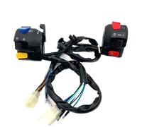 Start Kill Switch 22mm Motorcycle Switches Horn Button Turn Signal Electric LampLight Start Flameout Handlebar Controller Switch For EN125(4)