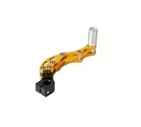 Start Lever 1 Pc Motorcycle Starter Lever Modification Accessories Dry Adjustable Replacement Parts(Yellow)