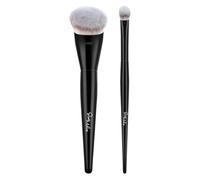 Start Makers Foundation Brush Set, Soft Dense Synthetic Kabuki Foundation Brushes & Concealer Brush for Liquid, Cream, Powder, 2PCS Vegan Make Up Brush Flawless Makeup Application