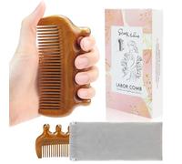 Start Makers Labour/Birthing Comb, Natural Sandalwood Women Comb,Pain Anxiety Relief, Acupressure Postpartum Essentials Tool, Pregnancy Gifts for Expecting Mom