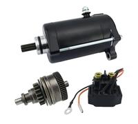 Start Motor Starter Motor With Drive Relay For Super For Jet 700 02-12 For WaveRunner For Super For Jet 700 13-20 For WaveVenture XL700 02-04 6M6-8180 Starter Motor