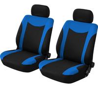 START Pair Front Seat Covers Uranus Color Black/Blue Original Durable