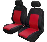 START Pair Saturn Seat Covers Black/Red