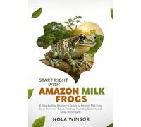 Start Right with Amazon Milk Frogs: A Step-by-Step Beginner’s Guide to Amazon Milk Frog Care, Terrarium Setup, Feeding, Humidity Control, and Long-Term Health