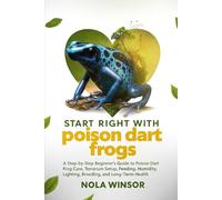 Start Right with Poison Dart Frogs: A Step-by-Step Beginner’s Guide to Poison Dart Frog Care, Terrarium Setup, Feeding, Humidity, Lighting, Breeding, and Long-Term Health.