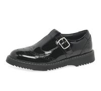 Start-rite Angry Angels Imagine Girls Senior School Shoes 2.5 UK Black Patent Medium