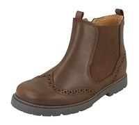 Start-rite Boys Brown Leather Chelsea Zip-Up Boots (10.5 UK Child, numeric_10_point_5)