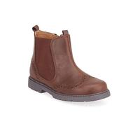 Start-rite Boys Brown Leather Chelsea Zip-Up Boots (2.5 UK, numeric_2_point_5)