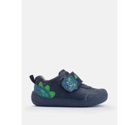Start-Rite Boys Leather Dinosaur Trainers (3.5 Small - 6.5 Small) - 6.5 SSTD - Navy Mix, Navy Mix