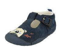 Start-rite Boys Start Rite Pre Walker Shoes Grizzly - Dusty Blue/PolarBear - UK 3.5 Infant - F