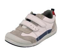 Start-rite Boys Startrite Bug Detailed Hook & Loop Shoes Tickle - White - UK 7 Infant - F