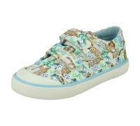 Start-rite Boys Startrite Casual Hook And Loop Canvas Shoes Escape - Multi Colour Animal - UK 12 Child