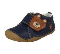 Start-rite Boys Startrite Pre Walker Cruiser T Bar Shoes Bear Hug - Navy - UK 4.5 Infant - H