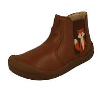 Start-rite Childrens Jojo Maman Bébé Collection By Startrite Ankle Boots Friend - Tan/Fox - UK 9 Child - G
