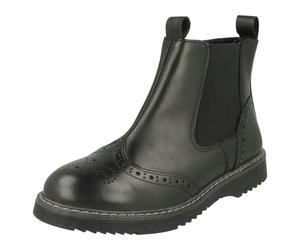 Start-rite Girls Angry Angels By Startrite Brogue Detailed Ankle Boots Revolution - Black - UK 7 Child - W