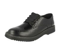 Start-rite Girls Angry Angels by Startrite Formal Lace Up Shoes - Impulsive - Black Leather - UK 12.5 Child - W