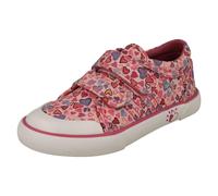 Start-rite Girls Startrite Machine Washable Heart Detailed Canvas Shoe Loveheart - Pink Heart - UK 5 Infant