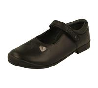 Start-rite Girls Startrite Mary Jane Style School Shoes Stardust - Black Leather - UK 2.5 Child - G