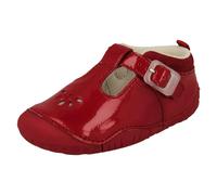 Start-rite Girls Startrite T-Bar Casual Shoes Baby Bubble - Ruby Red - UK 5 Infant - F