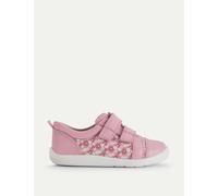 Start-Rite Kids Leather Floral Riptape Trainers (4 Small - 8 Small) - 5 SWDE - Pink Mix, Pink Mix