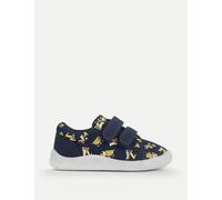 Start-Rite Kids' Leather Patterned Riptape Trainers (3 Small - 7 Small) Navy Mix