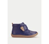 Start-Rite Kids' Leather Riptape Ankle Boots (4 Small - 8 Small) Navy