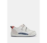 Start-Rite Kids' Leather Riptape Bug Trainers (4 Small-10½ Small) White Mix