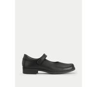 Start-Rite Kids' Leather Riptape School Shoes (13 Small - 5½ Large) Black
