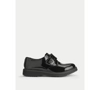 Start-Rite Kids' Patent Leather Riptape Shoes (12.5 Small - 4 Large) Black