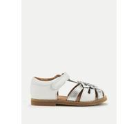 Start-Rite Kids' Schoolwear Leather Riptape Sandals (3 Small - 8 Small) White Mix