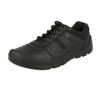 Start-rite Senior Boys Rhino by Startrite School Shoes Rhino Sherman - Black Leather - UK 2 Child - E