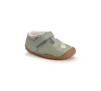 Start-rite Squish T Bar Sage Green Kids Girls First and Baby Shoes 0858-5 F